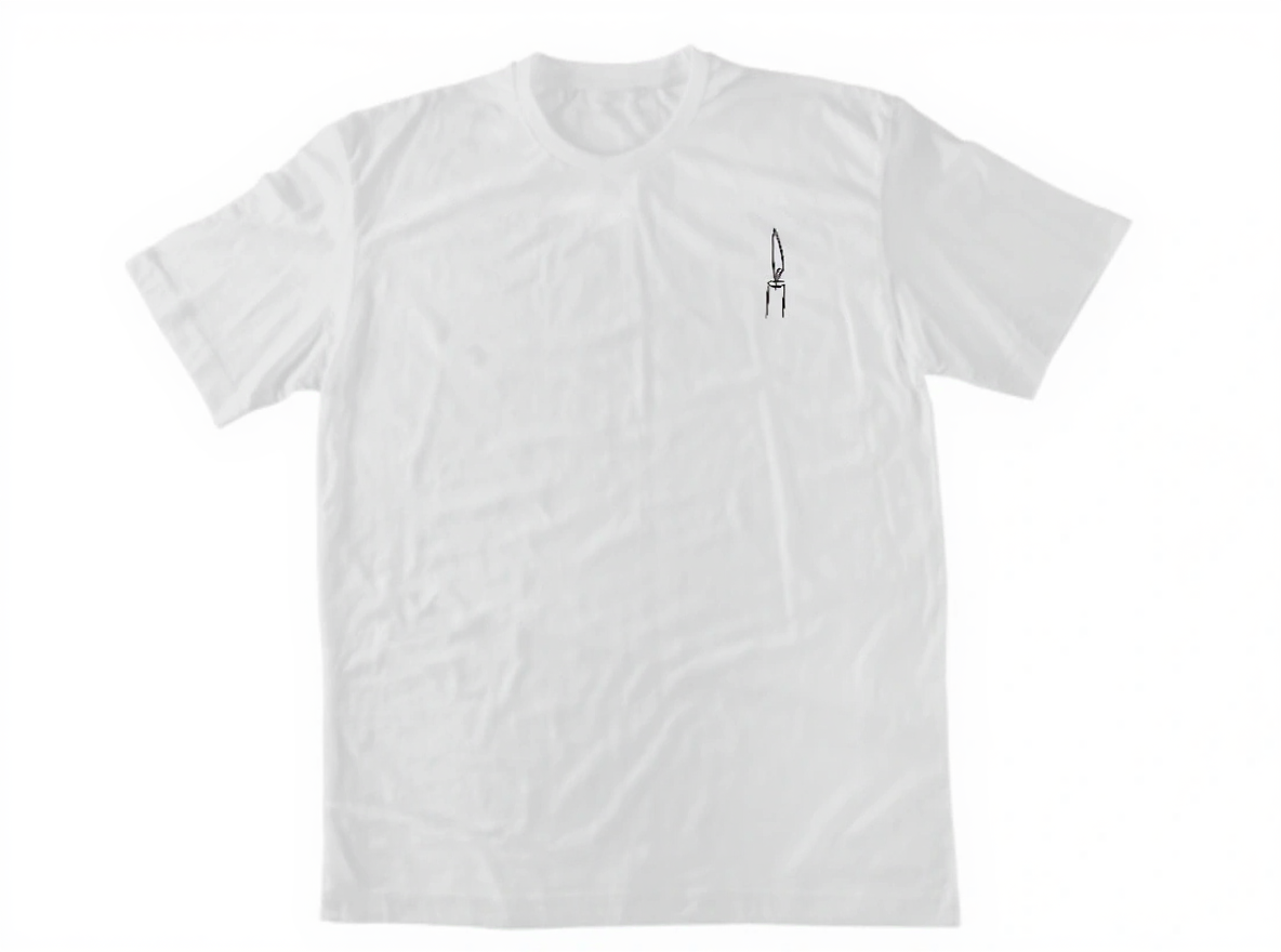 Тениска – Свещ на вярата – Бяла